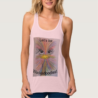 Wackadoodle T-Shirt Linne Med Racerback