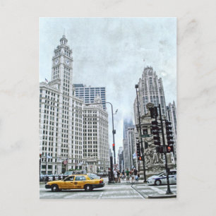 Wacker Dr Chicago Postcard Vykort