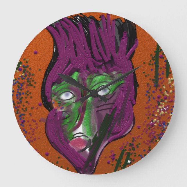 Wacky Cartoon  Stor Klocka (Framsida)