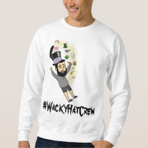 Wacky Hat Crew Sötskjorta Lång Ärmad Tröja