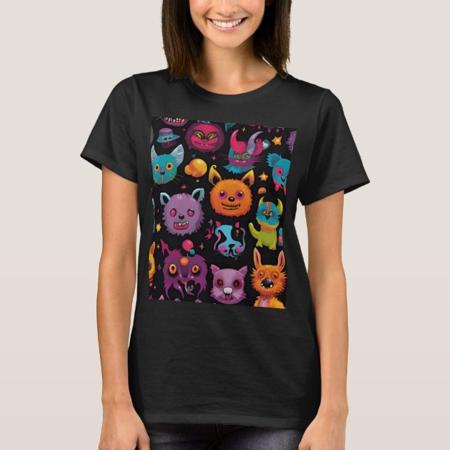 Wacky monster t shirt (Framsida)