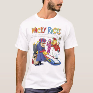 Wacky Races 60s 70s 90s 80s Cartoon Scifi Retro T Shirt