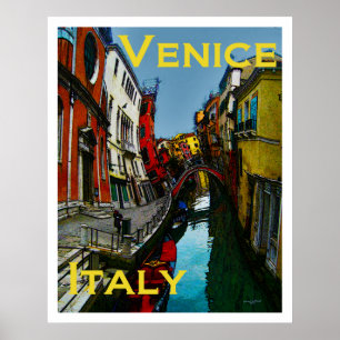 Wacky Resor affischer - Venedig Italien