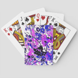 Wacky Retro-Blommigt Kortlek