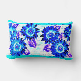 Wacky Sunblommor Lumbarkudde