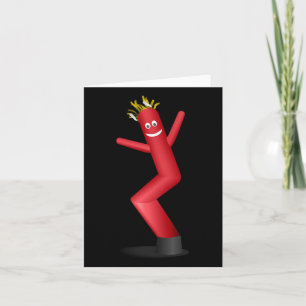 Wacky Vågigt uppblåsbar Tubeman Dancer Apparel Kort
