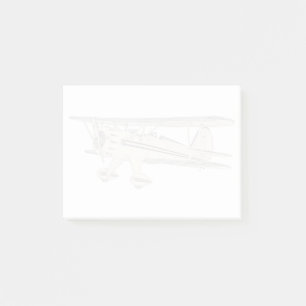 Waco-biplan Post-it Block
