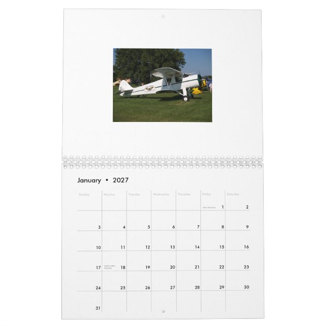 Waco flygplankalender 2014 kalender (Jan 2027)