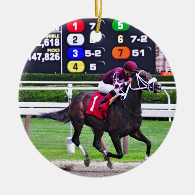 Waco med Jose Ortiz Julgransprydnad Keramik (Framsidan)