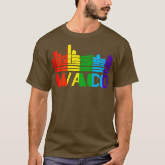 Waco-Pridet Waco LGBT-gåvan av HGBTQ-stöd Tee Pri
