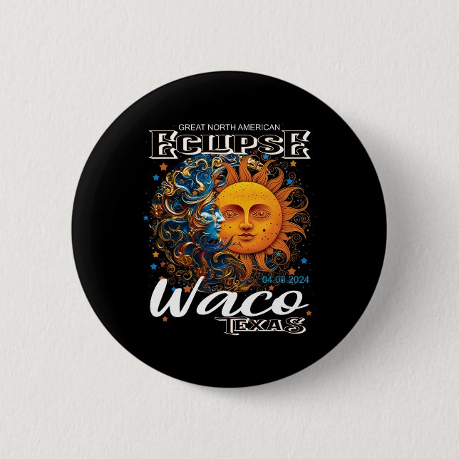 Waco Texas 2024 Total Solar Eclipse Cosmic April 8 Knapp (Framsida)