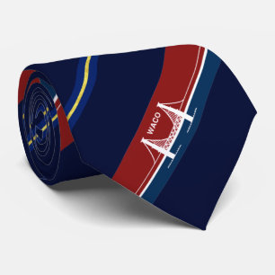 Waco (Texas) City flagga Neck Tie Slips