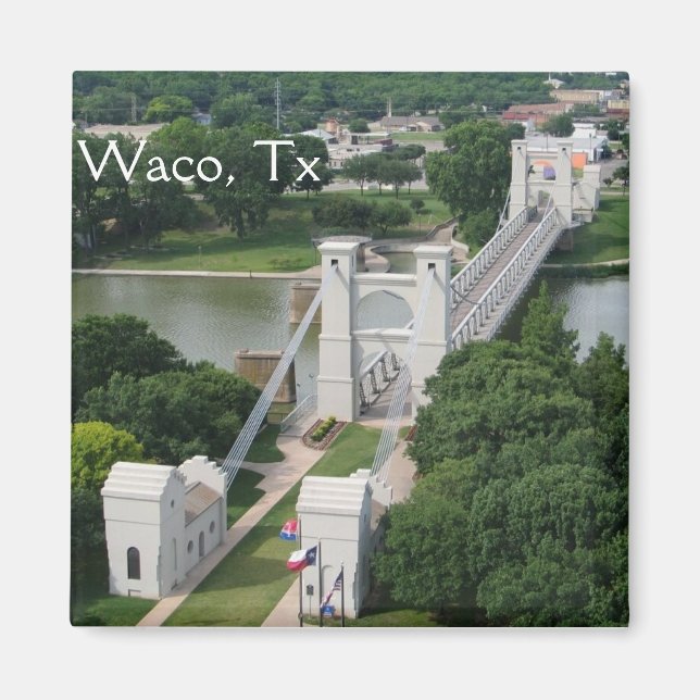 Waco, Texas magnet (Framsidan)