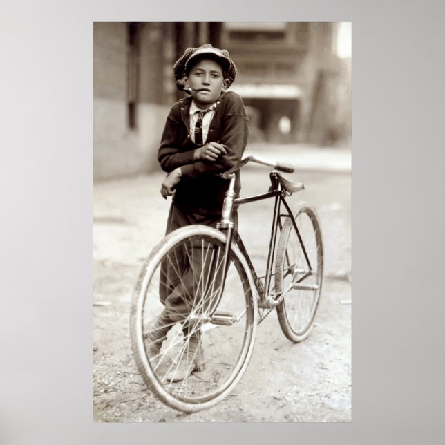 WACO TEXAS MESSENGER BOY 1913 POSTER (Framsidan)