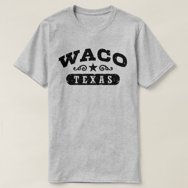 Waco Texas Tröja (Design framsida)