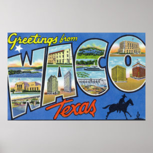 Waco, TexasLarge Brev ScenesWaco, TX 2 Poster