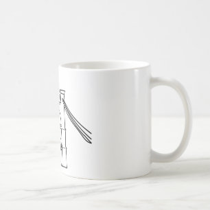 Waco upphängning överbryggar muggen kaffemugg