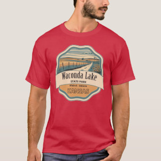 Waconda Lake Glen Elder-reservoaren T Shirt