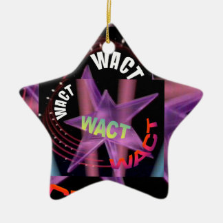 WACT-tak, WACT-tak, WACT-tak Julgransprydnad Keramik