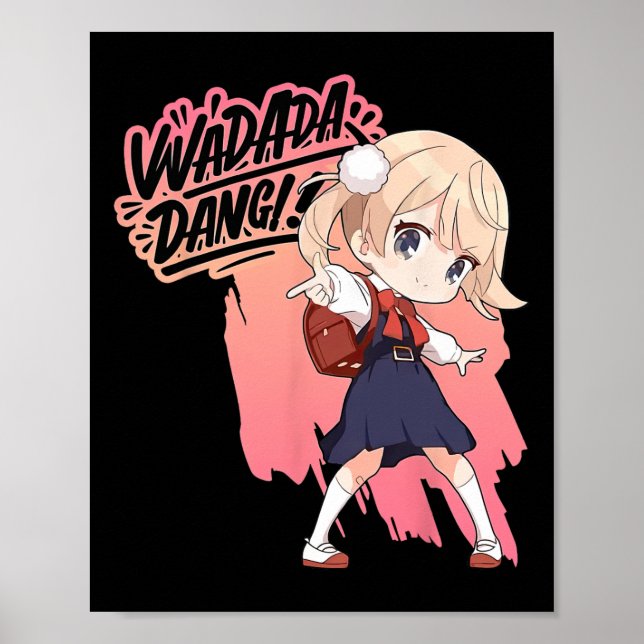Wadada Dang Shigure Ui Loli Dance Dancing Anime Gi Poster (Framsidan)