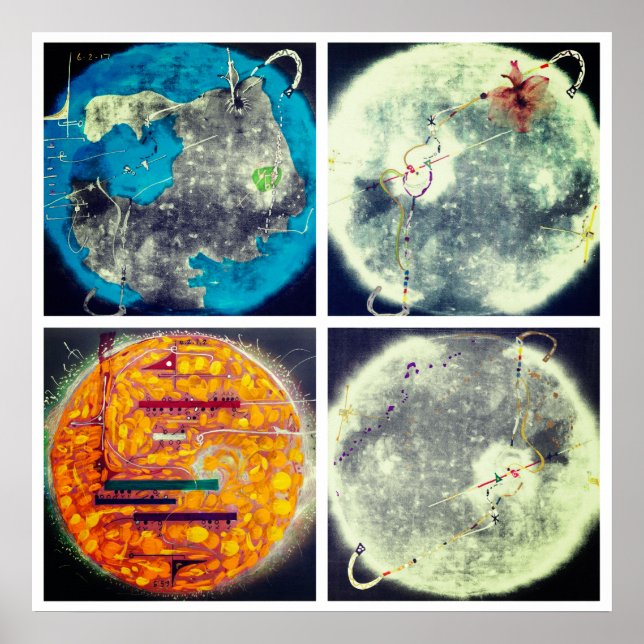 Wadada Leo Smith Ankhrasformation Print (4 säsonge Poster (Framsidan)