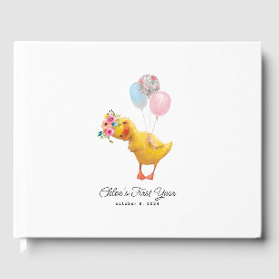Waddle det är Blommigt Anka, babygäst Bok