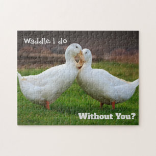 Waddle gör jag det roliga ankapussel pussel