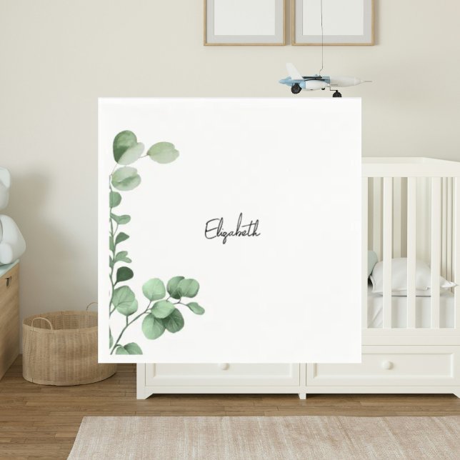 Waddle och Swaddle Eucalyptus Baby Shower Pappersservett (Skapare uppladdad)