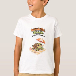 Waddle. Snack. Sunbathe. Repeat! T Shirt