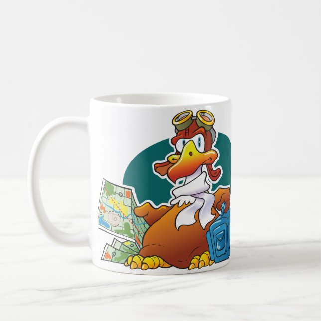 waddleeaglemug kaffemugg (Vänster)