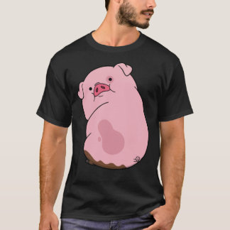 Waddles - Gravity Falls (gris) Pullover Hoodie T Shirt