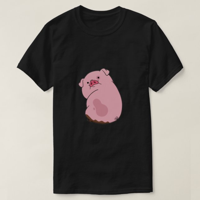 Waddles Gravity Falls T Shirt (Design framsida)