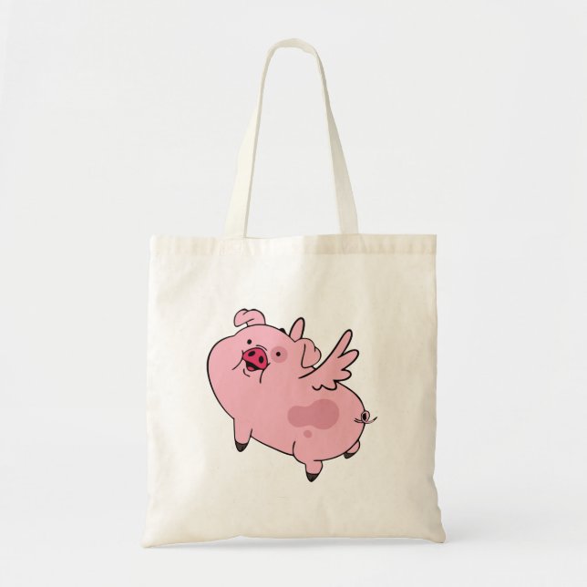Waddles Gravity Falls Tote bags Tygkasse (Framsidan)