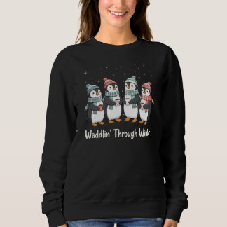 Waddlin’ Through Winter – Penguin Friends T Shirt