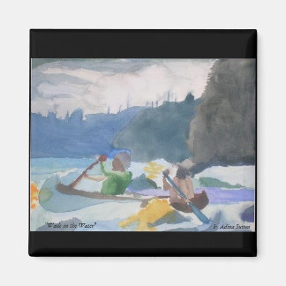 "Wade in Vatten" Magnet