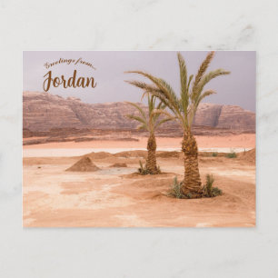 Wadi Rum Desert Jordan Vykort