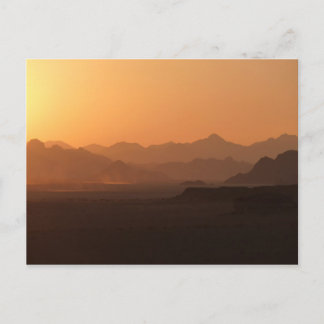 Wadi Rum Desert Jordan-vykort Vykort