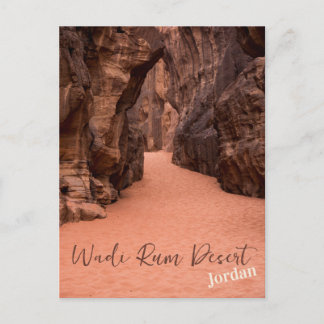 Wadi Rum Desert, Jordanien Vykort