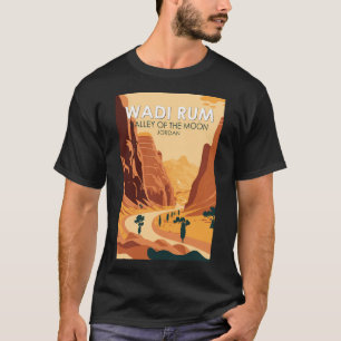 Wadi Rum Jordan Resa Konst Vintage T Shirt