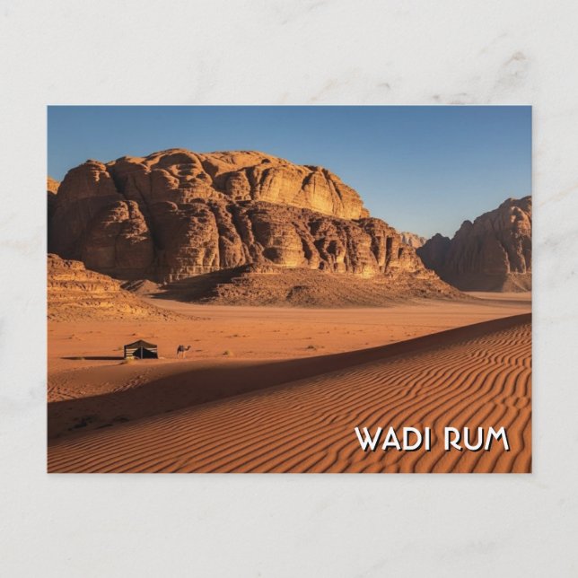 Wadi Rum Resor Vykort (Framsida)