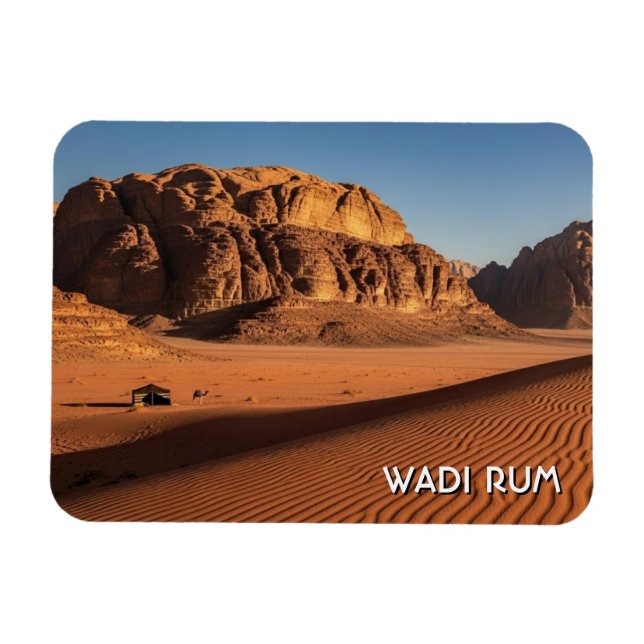 Wadi Rum Travel Magnet (Horisontell)