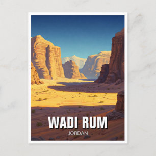 Wadi Rum Travel Vykort