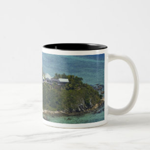 Wadigi Island, Mamanucaöarna, Fiji Två-Tonad Mugg