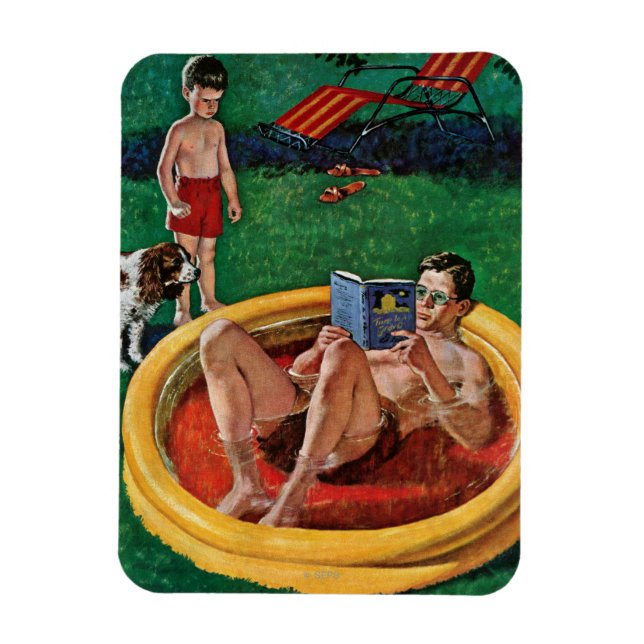 Wading Bassäng Magnet (Vertikal)