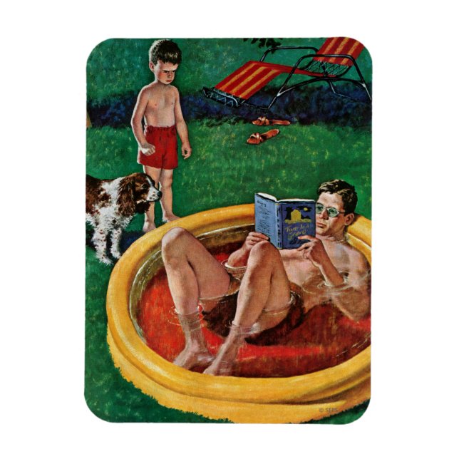 Wading Bassäng Magnet (Vertikal)