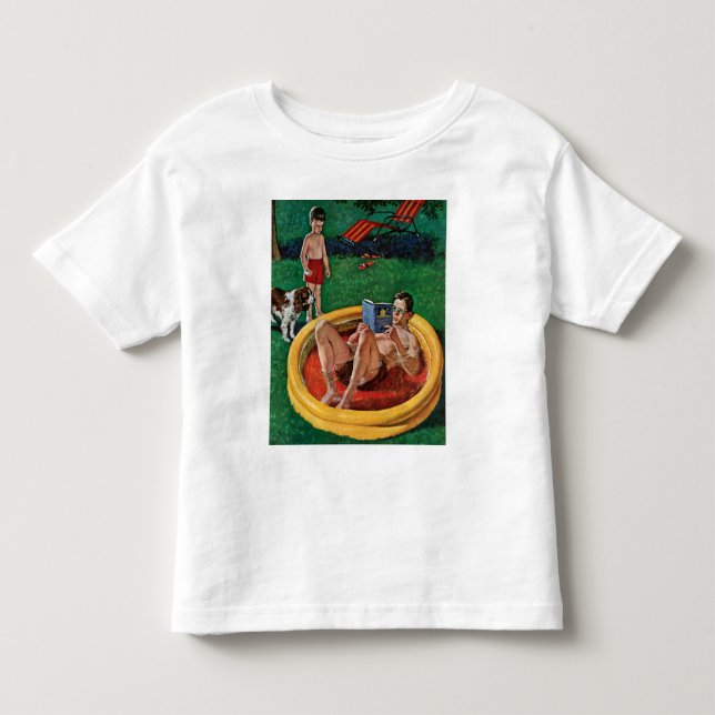 Wading Bassäng Tee (Framsida)
