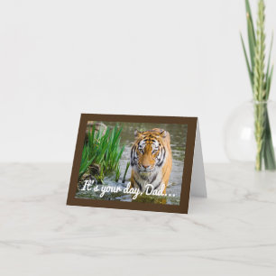 Wading Tiger Fars dag-kort Kort