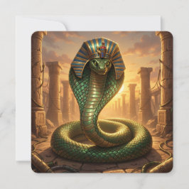 Wadjet – Ägyptische Schlangengöttin´6 Julkort