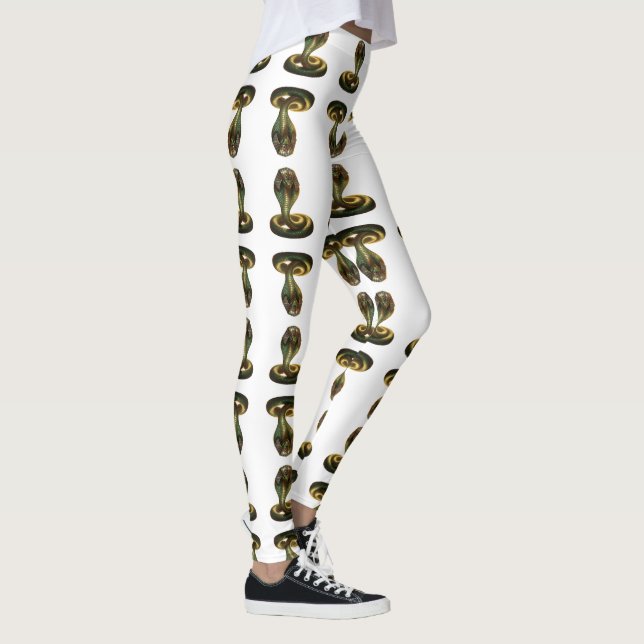 Wadjet – Ägyptische Schlangengöttin´6 Leggings (Höger)