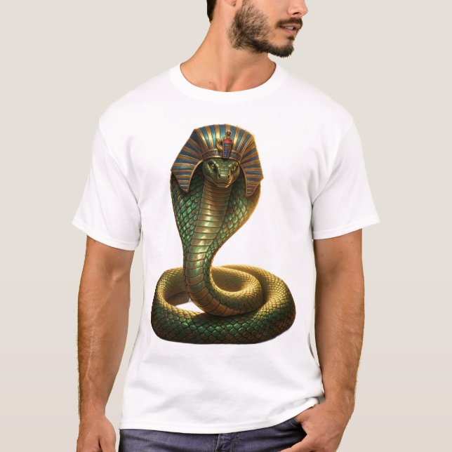 Wadjet – Ägyptische Schlangengöttin´6 T Shirt (Framsida)